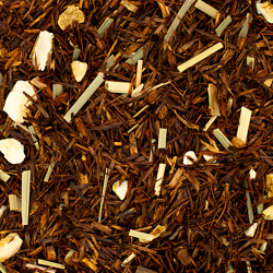 Apperçu du contenu du sachet de l'infusion rooibos Balade à l'Orangerie Jeanne-Antoinette