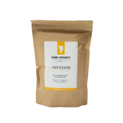 Sachet doypack kraft d'infusion vrac 200 grammes - Infusion Un dimanche au palais bio