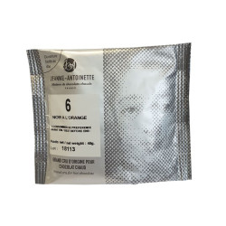Sachet individuel chocolat - Noir à l'Orange