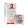 Boîte distributrice + Sachet individuel d'infusion la robe pourpre bio Jeanne-Antoinette