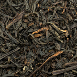 Apperçu du contenu du sachet de thé noir Royal Earl grey bio Jeanne-Antoinette