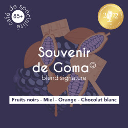 Souvenir de Goma | Cafés Gonéo