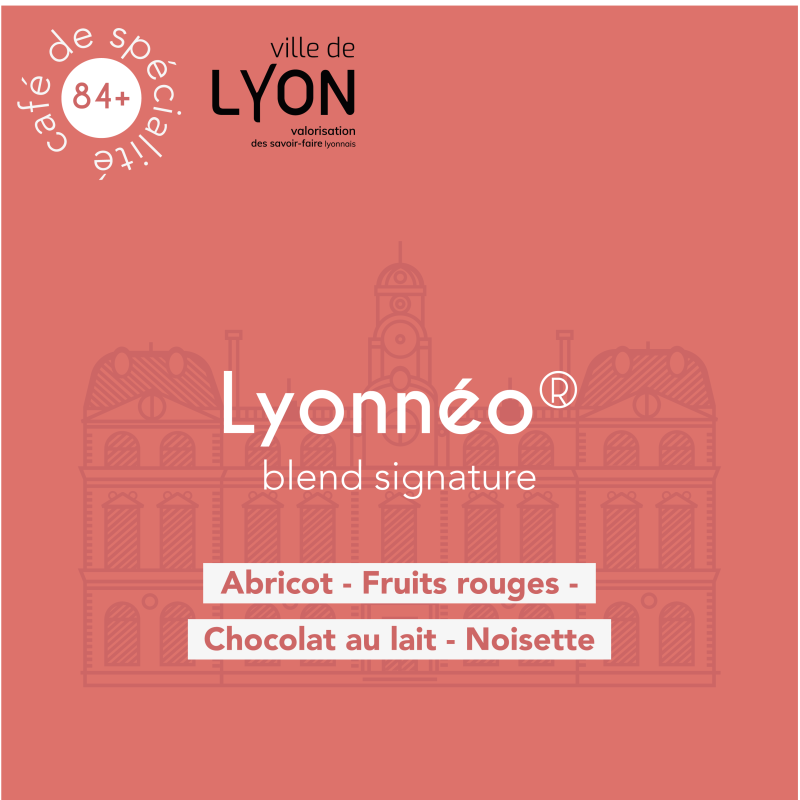 Lyonnéo - Café en grains 100% Arabica | Café de spécialité Cafés Gonéo