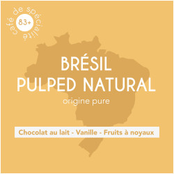Brésil Pulped Natural | Cafés Gonéo