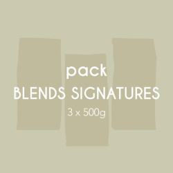 Pack Blends Signature 3 x 500g | Cafés Gonéo