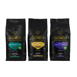 Pack Origines Pures 3 x 500g | Cafés Gonéo
