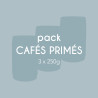 Pack Cafés Primés 3 x 250g | Cafés Gonéo