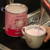 Pink Latte Monbana – Boisson lactée rose gourmande goût fruits rouges