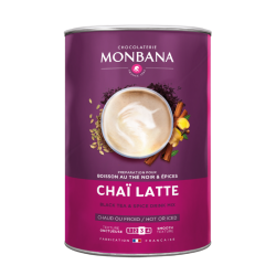 Chaï Latte en poudre | Boîte de 1 kg | Monbana